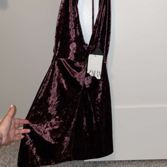 Zara Velvet Dress - Picture 7 of 8